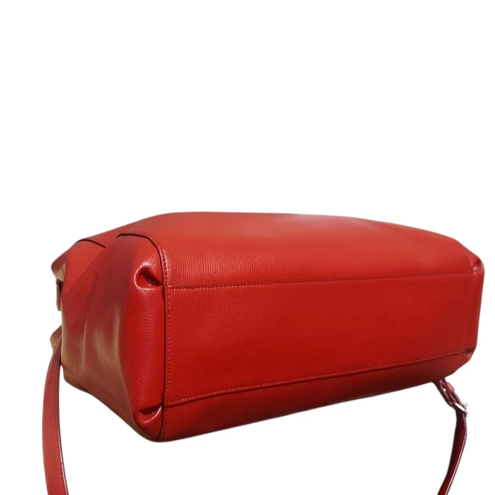 Coach Christie Crossgrain Leather Shoulder Bag Great Condition - Picture 9 of 13